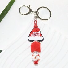 Hạt Ông già Noel và Mũ - Bộ dụng cụ làm đồ trang sức DIY Móc chìa khóa, Hoa tai, - Quà tặng ngày lễ với vật dụng thủ công ngày lễ Đồ nhồi tất - Nhiều màu - Xem 6