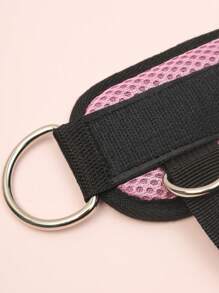 SKANG DUKE 1PC Adjustable Ankle Straps Pedal Type Fitness Leg Exercise Cable Machine Gantry Ankle Cuff - Ankle Brace. - Pink - View 9