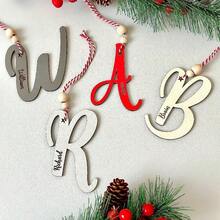 定制圣诞装饰横幅，亚克力材质，适合任何场合，周年祝福，家人和朋友聚会，个性化设计 - 彩色 - 查看 9