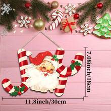 圣诞欢乐木质标牌 复古圣诞欢乐字母木质标牌 质朴木质欢乐墙面装饰 圣诞节前门装饰 圣诞老人挂牌 圣诞节装饰 房屋新年冬季 - JOY - 查看 4