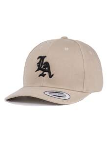1 bucată șapcă de baseball brodată Los Angeles LA, se potrivește la jocuri de baseball, baschet, se potrivește toamna, stil sportiv, ținută anilor 90, culori strălucitoare, pălărie ocazională cu protecție solară reglabilă, potrivită pentru călătoriile de primăvară și toamnă, petreceri pe plajă