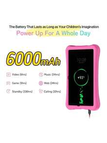 G2 Tab Kids 4GB+64GB 6000mAh WIFI 6 Android 13 Up To 1TB Tablet - 藍色 - 查看 10