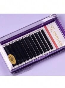 Premium Individual Lashes 0.03 0.05 0.07 Mega Volume Eye Lashes Extension Cashmere Velvet Fluffy D Curl 8-18mm Mixed Natural Look Cluster Lashes Super Soft Matte Black Individual Lashes Tray Volume Classic Synthetic Faux Mink Eyelashes Extensions Professional False Eyelashes Supplies For Lashes Salon