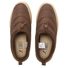 Puma 彪马男女鞋，保暖内衬休闲鞋，居家休闲，外出穿着，情侣鞋，平底棉鞋 - 咖啡棕 - 查看 3