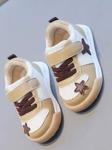 Giày thể thao thời trang trẻ em Unisex đế mềm thoáng khí chống trượt mùa xuân/hè mới từ 1-4 tuổi - Màu Khaki - Xem 6