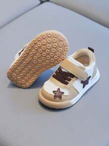Giày thể thao thời trang trẻ em Unisex đế mềm thoáng khí chống trượt mùa xuân/hè mới từ 1-4 tuổi - Màu Khaki - Xem 4