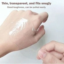 100/200 chiếc Mặt nạ dưỡng ẩm, giảm nếp nhăn, loại bỏ da chết, nuôi dưỡng môi, dùng một lần, khuyên dùng tại tiệm hoặc tự làm spa môi - Trong sáng - Xem 6