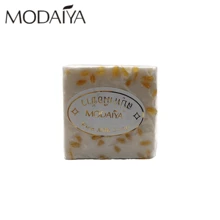 MODAIYA Rice Milk Soap With Rice Germ Extract, Creamy Foam, For Face And Body - White - View 3