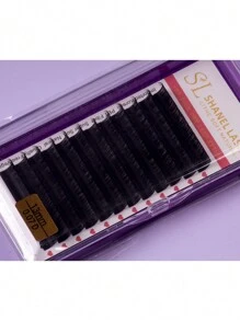 Premium Individual Lashes 0.03 0.05 0.07 Mega Volume Eye Lashes Extension Cashmere Velvet Fluffy D Curl 8-18mm Mixed Natural Look Cluster Lashes Super Soft Matte Black Individual Lashes Tray Volume Classic Synthetic Faux Mink Eyelashes Extensions Professional False Eyelashes Supplies For Lashes Salon