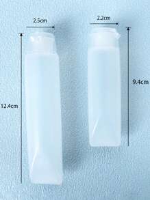 30ml/50ml Portable Travel Bottles Silicone Leakproof Travel Bottle Set Portable Refillable Squeeze Containers For Shampoo Lotion Toiletries Travel Bottle Set Travel Bottle Set With Portable Storage Bag Travel Size Toiletry Container Set Soft Squeeze Tube Empty Accessories For Shampoo Lotion Conditioner Travel Bottles Travel Essentials Travel Accessories Vacation Summer Holiday Back To School - Clear - View 8