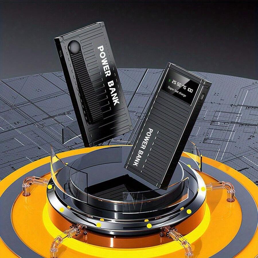 2USB Power Bank 10000mah Portable External Battery Backup Charger Fast