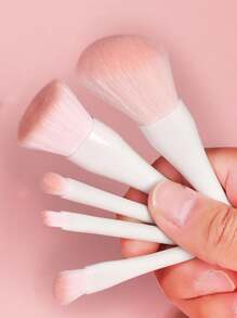 5件套贝壳纹便携式化妆刷套装，带镜子，盒装化妆刷套装，多功能散粉刷，腮红刷（带镜盒），迷你多功能散粉刷，粉底刷，眼影刷，晕染刷，美妆工具套装，化妆刷套装，化妆刷套装，化妆刷套装，全套化妆刷，化妆刷套装，全套化妆工具，化妆刷套装，化妆刷套装，化妆礼盒套装