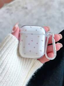 Lovely Heart-Shaped Earphone Case For 1st/2nd Gen Earphones, Protective Cover For 3rd/Pro/Pro2 Wireless Earphones, Gift For Boyfriend/Girlfriend