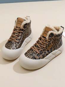 Damskie wysokie, pluszowe, ciepłe, zimowe buty, gruba podeszwa, codzienne buty śnieżne, nowa kolekcja jesień/zima 2024