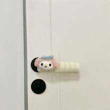 Sanrio 1-2pcs Door Handle Cover - Y2K Kawaii Style, Anti-Collision And Anti-Static Wall Protector Sleeve, Suitable For Home Decoration, Perfect For Bedroom And Living Room