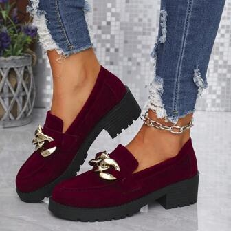 Women's Loafers Platform Casual Shoes, Comfortable Lightweight Slip-On Work Flats