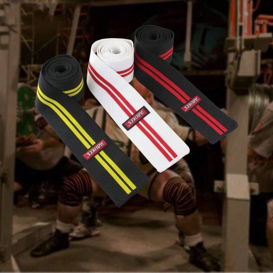 2M*8CM Fitness Pressurized Straps Gym Weight Lifting Leg Knee