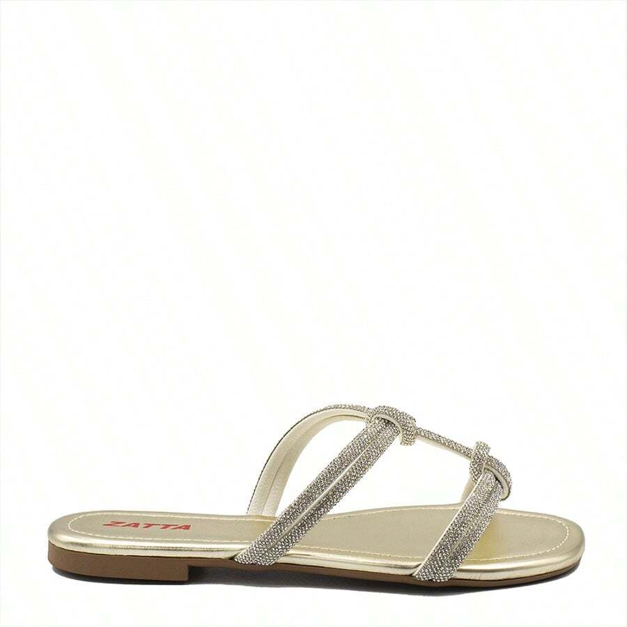 ZATTA Two Knots Flatfoot Shine Judith - 金色 - 查看 1