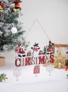 1 mặt dây chuyền chuông gỗ tự làm có thiết kế hình ông già Noel không mặt dùng để trang trí Giáng sinh Quà tặng sinh nhật trang trí nhà Trang trí Giáng sinh Trang trí phòng Trang trí Giáng sinh mùa đông Quà tặng Giáng sinh tại nhà Trang trí Giáng sinh - Nhiều màu - Xem 13