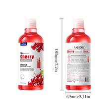 500ML 保湿樱桃滋养精华 - 适合所有肤质的补充和滋养保湿霜 - 温和、不油腻、快速吸收的面部、身体和颈部护理，适合男性和女性 - 白色 - 查看 9