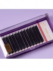 Premium Individual Lashes 0.03 0.05 0.07 Mega Volume Eye Lashes Extension Cashmere Velvet Fluffy D Curl 8-18mm Mixed Natural Look Cluster Lashes Super Soft Matte Black Individual Lashes Tray Volume Classic Synthetic Faux Mink Eyelashes Extensions Professional False Eyelashes Supplies For Lashes Salon