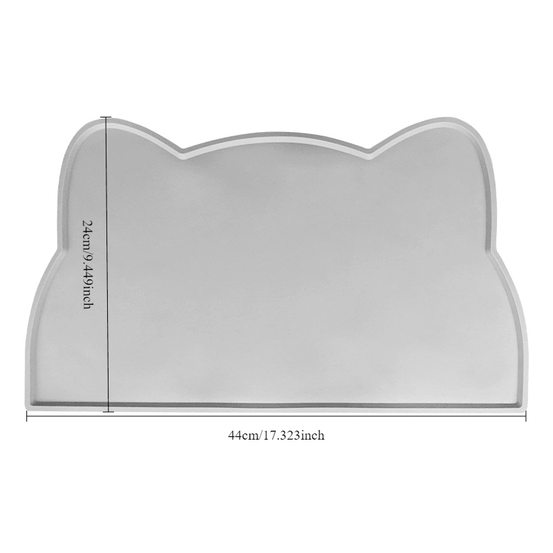 Silicone Pet Feeding Dog Cat Bowl Food Mat NonStick Waterproof Pet