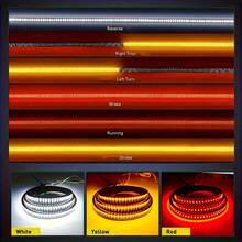 150cm/60inch 3-Color Tailgate Light Bar Strip LED Pickup Truck Tailgate Bar Running Brake TurnSignal Reverse Light For Cars, Truck ,Pickup Truck, SUVS, RVs, Trailers - 3 Lighting Colors - View 4