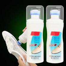 1 件随机款式鞋子美白喷雾，白色鞋子清洁剂 - 去除污垢和增白