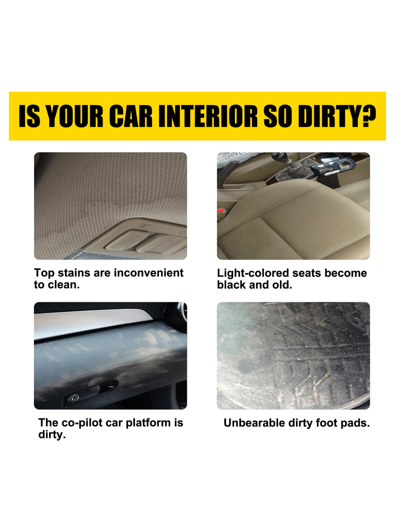 Interior Cleaning Wet Wipes, Car Quick Decontamination Refurbishing