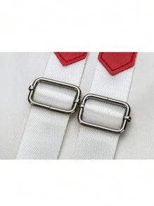 女士软皮背包学生书包女高品质RuckBagk多功能女士单肩包通勤包 - 白色 - 查看 9