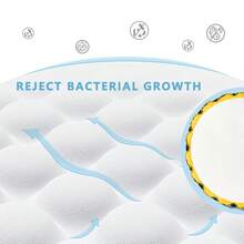 20 片可重复使用卸妆棉，无香 - 可洗洁面巾，适合所有肤质，网格袋包装，可手洗或机洗，悬挂晾干 - 彩色 - 查看 8