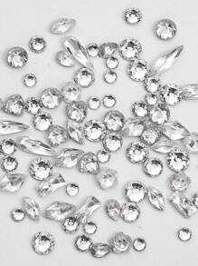 novani 1 Box Of Y2K Style DIY Tooth Jewelry With Sparkling Crystals. Multiple Tooth Gemstones. Multi-Shape Tooth Jewelry. Various Styles To Mix And Match. Shining Smile. Suitable For Daily Wear.