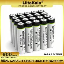 Liitokala 1.2V 镍氢 AAA 900mAh 可充电电池，适用于玩具、鼠标、键盘、时钟、通用 - 7號電池 - 查看 1
