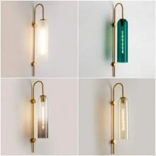 Đèn tường LED hiện đại Đồ trang trí nội thất Đồ trang trí tường bằng kính Đồ trang trí Đèn treo tường tối giản Đồ trang trí nội thất sang trọng Bóng đèn Edison Đèn treo tường bằng sắt/kính Đèn treo tường nhiều màu cho phòng khách Phòng ngủ Đầu giường Đèn chiếu sáng trong nhà Phòng trẻ em Phòng ăn Đèn hành lang Lối vào - Nhiều màu - Xem 8