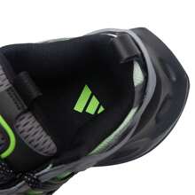 Adidas XLG RUNNER DELUXE 轻便低帮跑步鞋，男女款舒适运动休闲运动鞋 - 黑/酸橙綠/深灰 - 查看 6