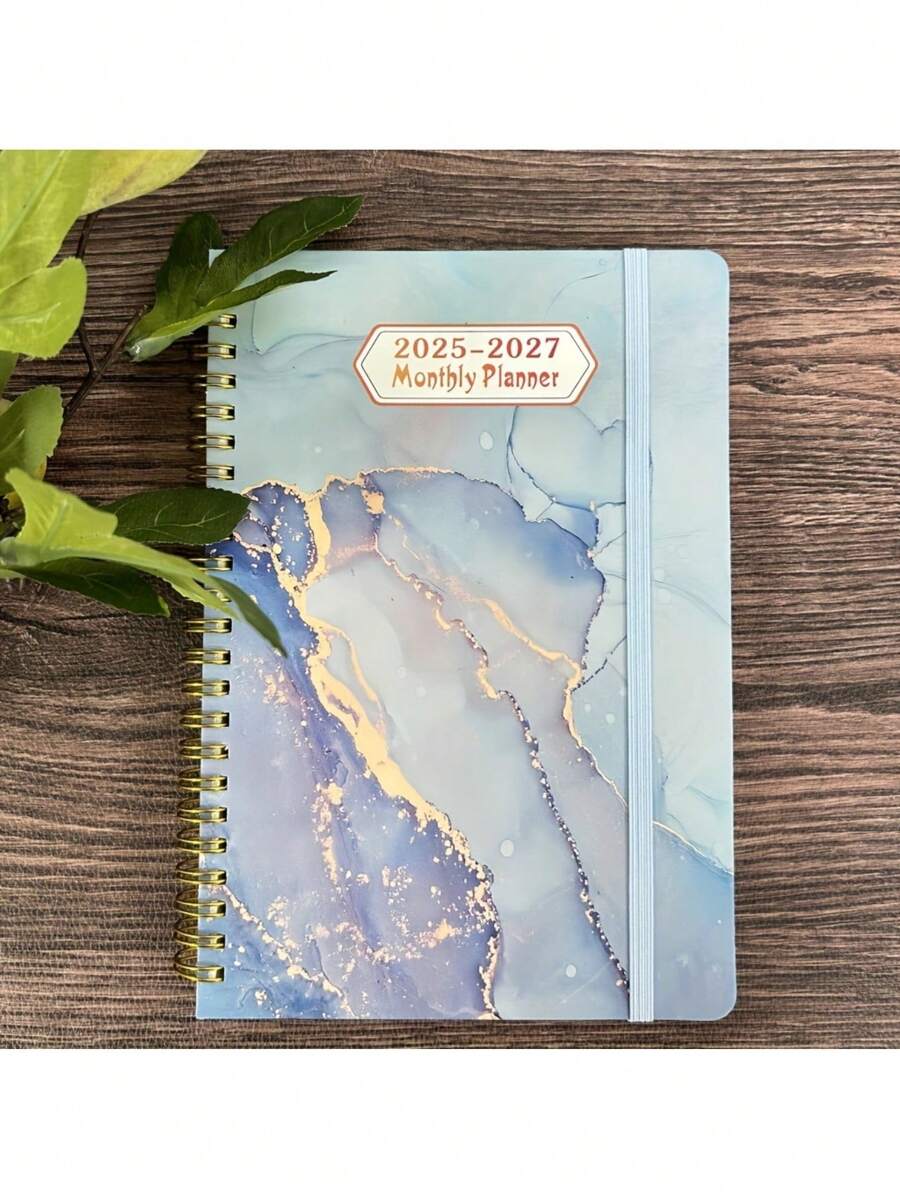 Agenda mensile triennale 2025-2027: Calendario mensile 2025-2027, da