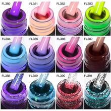 FOUR LILY 6Pcs/Set Temperature Color Changing Gel Nail All For Manicure Semi Permanent Soak Off Thermal Nail Art Gel Varnish - Multicolor - View 3