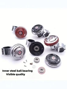 1pc Car Steering Wheel Knob Spinner, 360° Rotation Car Steering Wheel Assist Ball, Increase Steering Force And Driving Enjoyment, Suitable For All Vehicle Models