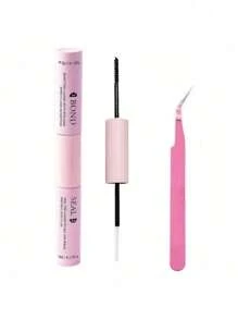 30/40/50D/60/80/100D/W02/J04/BX-23/YM/S07/YW/YUWEI 8-16mm D Curl Lash Extension Kit With Lash Bond And Seal Glue Clusters Eyelashes Makeup Tools DIY Lashes Extension Kit For Gluing Lasheslash Clusters Kit,Lashes,Eyelashes,Fake Lashes - Black - View 12