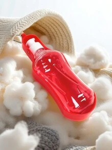 Bottiglia d'acqua portatile per cani - Bottiglia d'acqua per cani leggera e a prova di perdite - Bottiglia d'acqua per cani da viaggio con ciotola - Accessori per passeggiare il cane