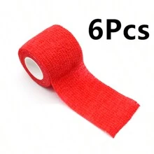 1/6/8/12/24/36 Stuks Verpakking Zelfklevende Bandage Elastische Zelfklevende Bandage Gekleurde Sport Tape Veterinaire Band Enkel Tape Tattoo Grip Tape Tattoo Zelfklevende Tape Tattoo Grip Tape Wikkel Elastische Bandage Wikkel Voor Tattoo Grip Tattoo Pennen Tattoo Benodigdheden Voor Tattoo Beginners En Ervaren Tattoo Artiesten