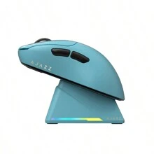 Ajazz AJ179 Apex Wireless Gaming Mouse PAW3950 30000dpi Charging Dock Macro Defines Lightweight Wireless Gaming Mousee - 藍色 - 查看 6