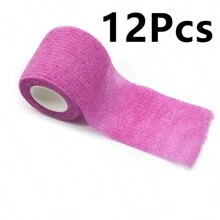 1/6/8/12/24/36 Stuks Verpakking Zelfklevende Bandage Elastische Zelfklevende Bandage Gekleurde Sport Tape Veterinaire Band Enkel Tape Tattoo Grip Tape Tattoo Zelfklevende Tape Tattoo Grip Tape Wikkel Elastische Bandage Wikkel Voor Tattoo Grip Tattoo Pennen Tattoo Benodigdheden Voor Tattoo Beginners En Ervaren Tattoo Artiesten