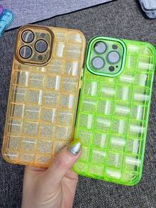 Deluxe Colorful Glitter Case For IPhone 11/11 PRO MAX/ 12/12 PRO MAX/13/13 PRO MAX/14/14 PRO/14 PRO MAX. - 白色或黑色 - 查看 3