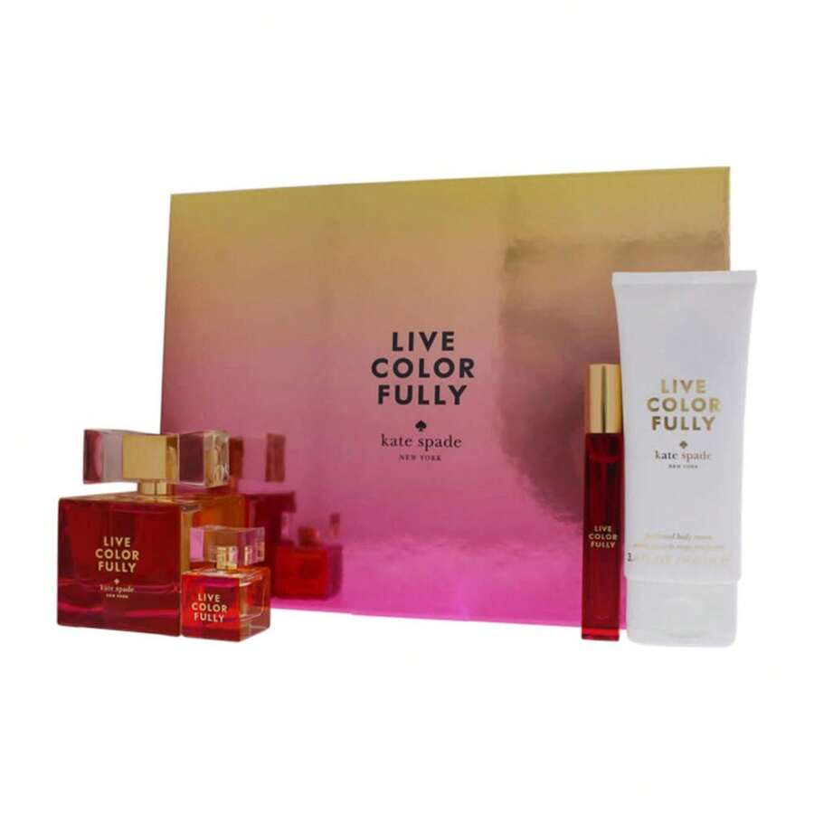 Kate Spade Kate Spade Live Colorfully 4 Piece Set Standard For Women