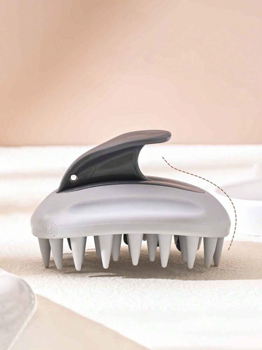 2In1 Silicone Hair Washing Brush, Scalp Massage Comb For Hair