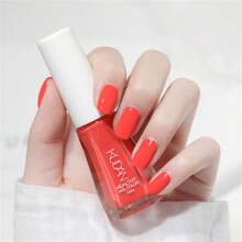 KUDAN 10ml Peel Off Water-Based Nail Polish, Pink Red Nails, 40 Colors Fast Drying Long-Lasting Healthy And Brightening Effect - Suitable For All Season, For Women And Girls - Nhiều màu - Xem 13