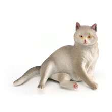 1pc/8pcs Realistic Mini Pet Cat Model Decoration Toys - Multicolor - View 38