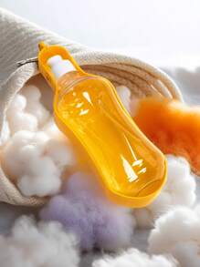 Bottiglia d'acqua portatile per cani - Bottiglia d'acqua per cani leggera e a prova di perdite - Bottiglia d'acqua per cani da viaggio con ciotola - Accessori per passeggiare il cane