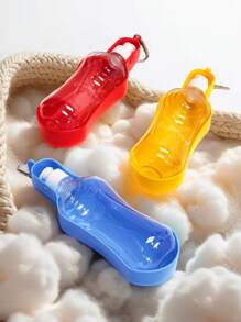 Bottiglia d'acqua portatile per cani - Bottiglia d'acqua per cani leggera e a prova di perdite - Bottiglia d'acqua per cani da viaggio con ciotola - Accessori per passeggiare il cane